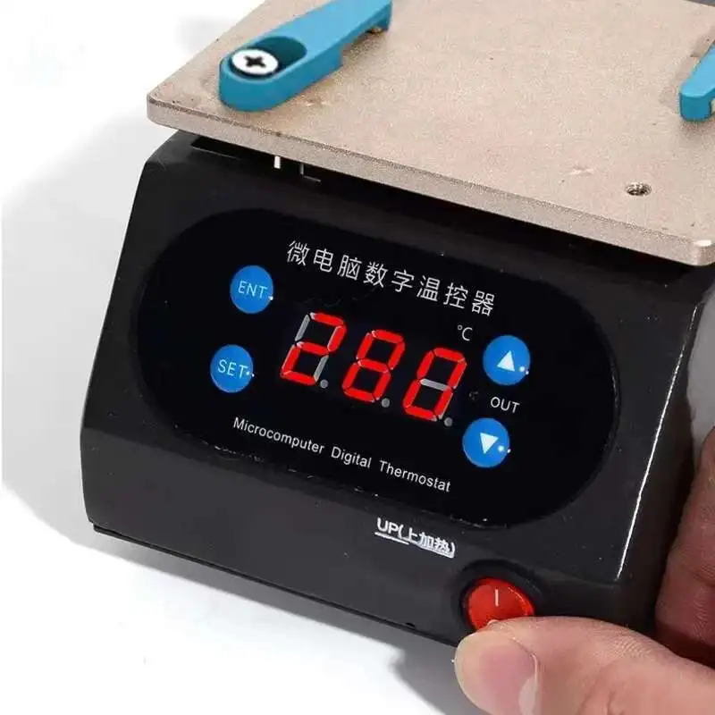 Aluminium Plate High Temperature Heating Table 110V/220V Multifunction Temperature Control Heating Platform Layered Degumming