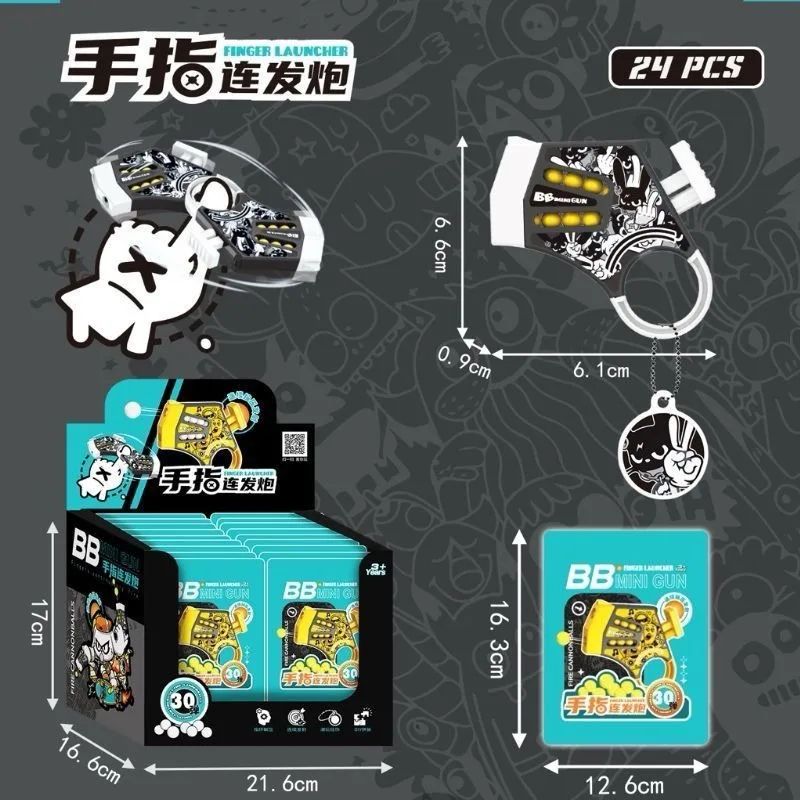 

Decompression Finger Cannon New Style Assembled Toy Agent Pendant