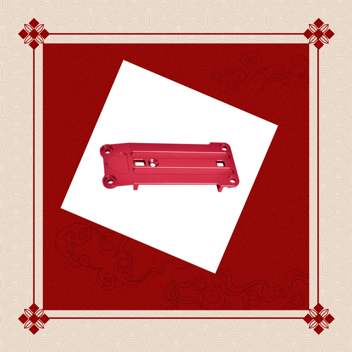 

GPM Aluminium Front Suspension Holder For TRAXXAS 1/5 X-MAXX / 1/6 XRT 8S 77086-4.77076-4