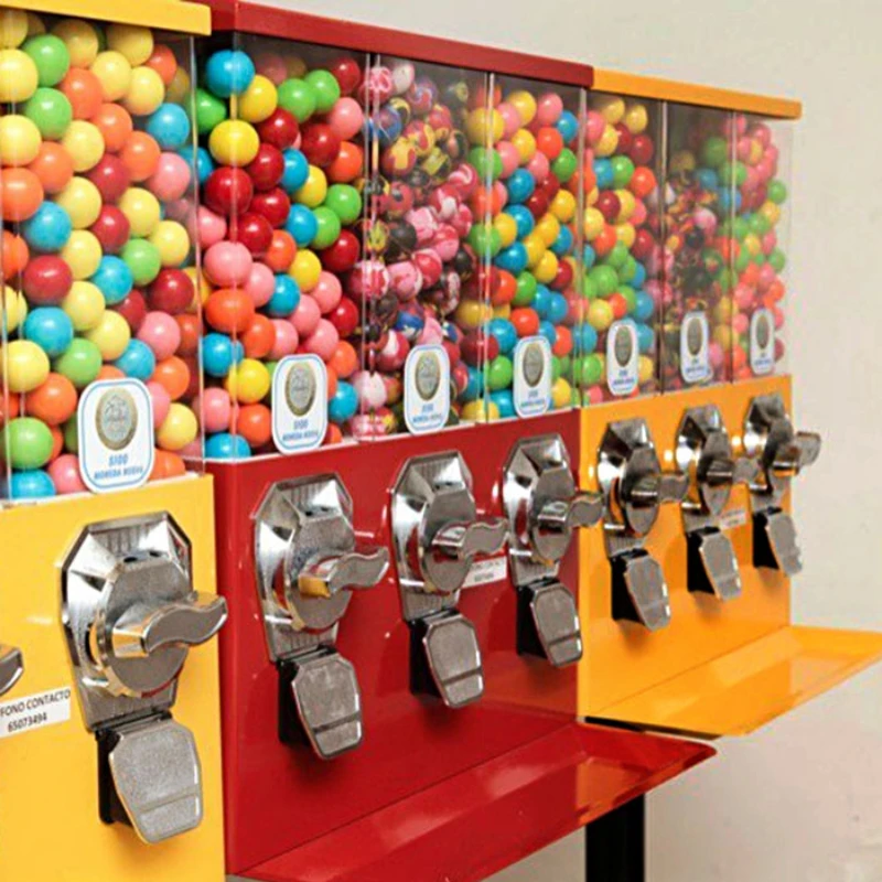 new business bubble gum candy bouncy ball vending machine sale