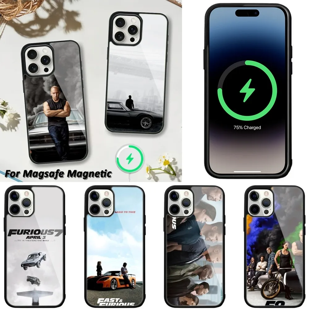 Fast And The F-Furious  Phone Case For iPhone 16,15,14,13,12,11,Plus,Pro,Max,Mini Magsafe Magnetic Wireless Charging