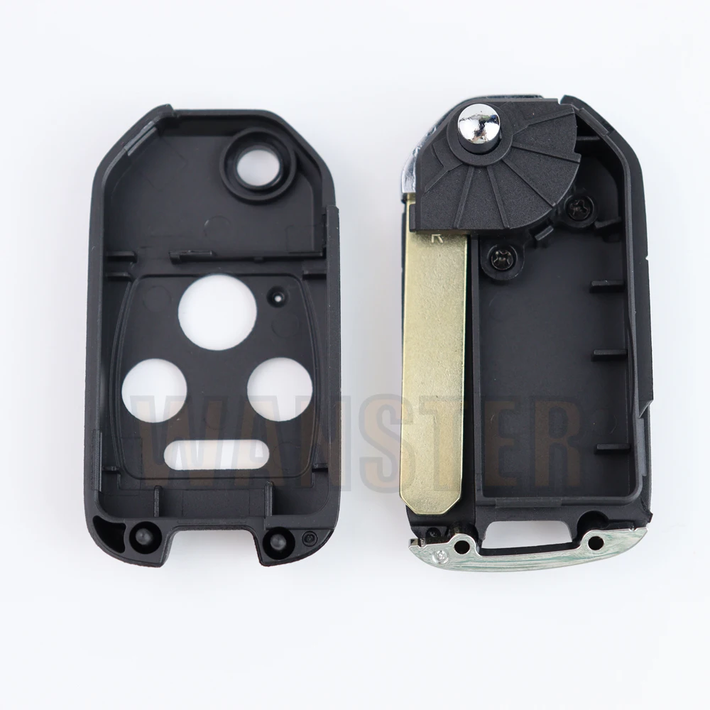 2 3 4 Bottons/Modifying Car Key Fob Case Shell Housing for HONDA Accord CRV Pilot Civic Fit Insight Ridgeline HRV Jazz 2008