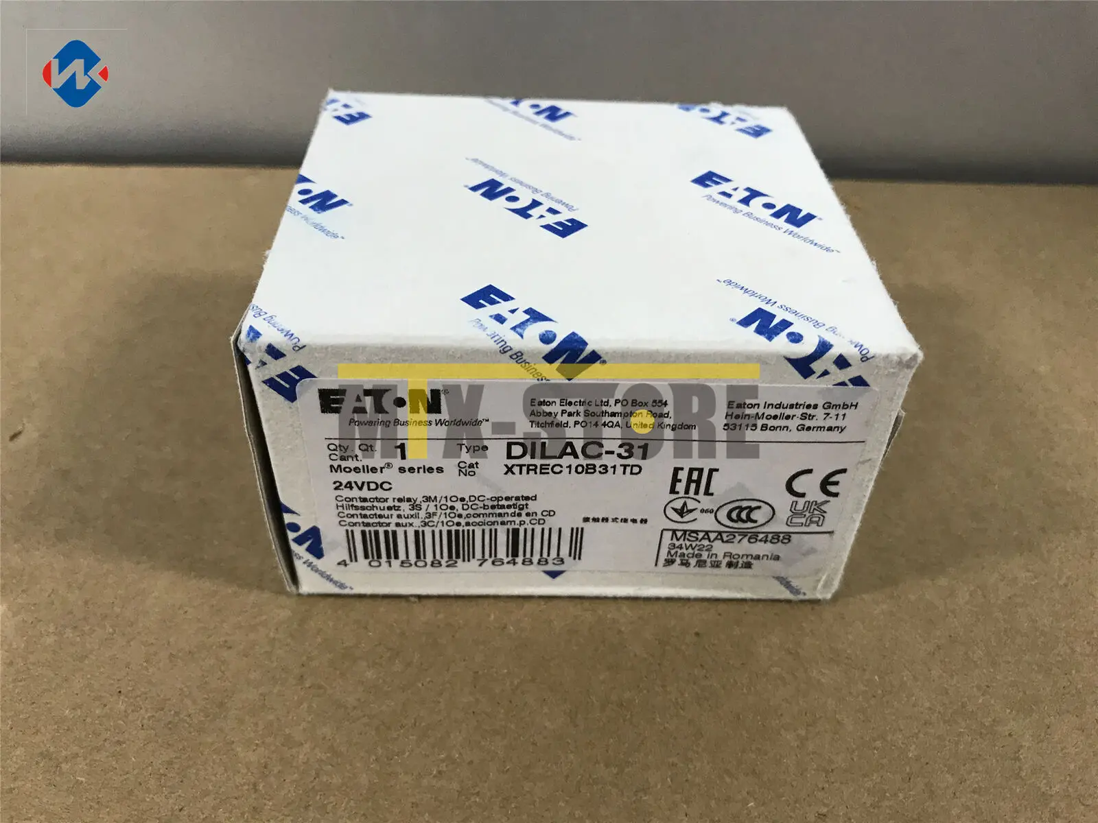 

1pcs Brand New Ones EATON MOELLER DILAC-31 24VDC relay