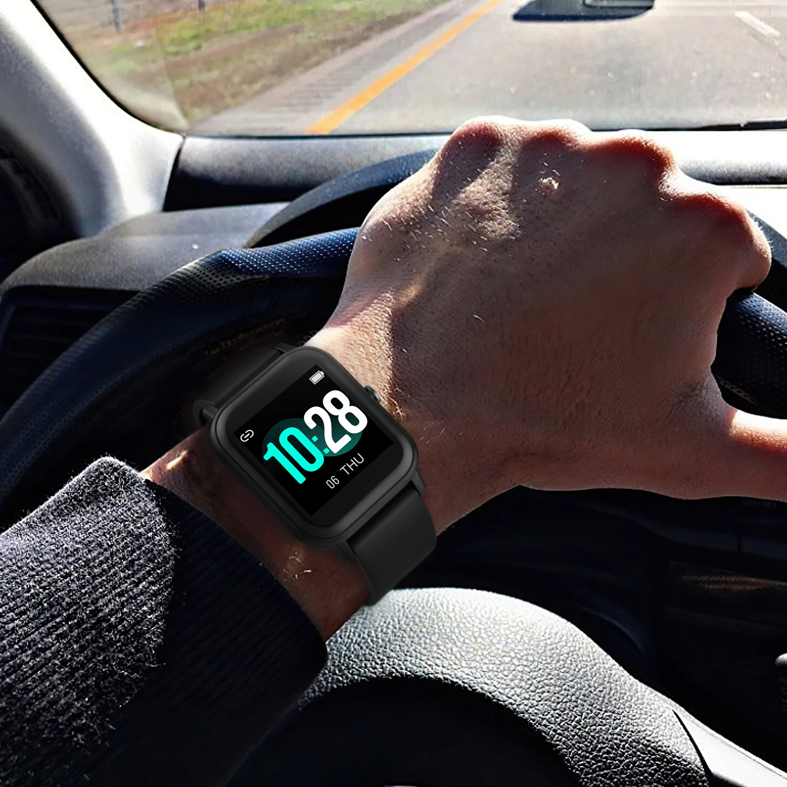 Смарт-часы Blackview R3 для мужчин и женщин, фитнес-трекер, пульсометр, мониторинг сна, совместимы с iPhone, Samsung