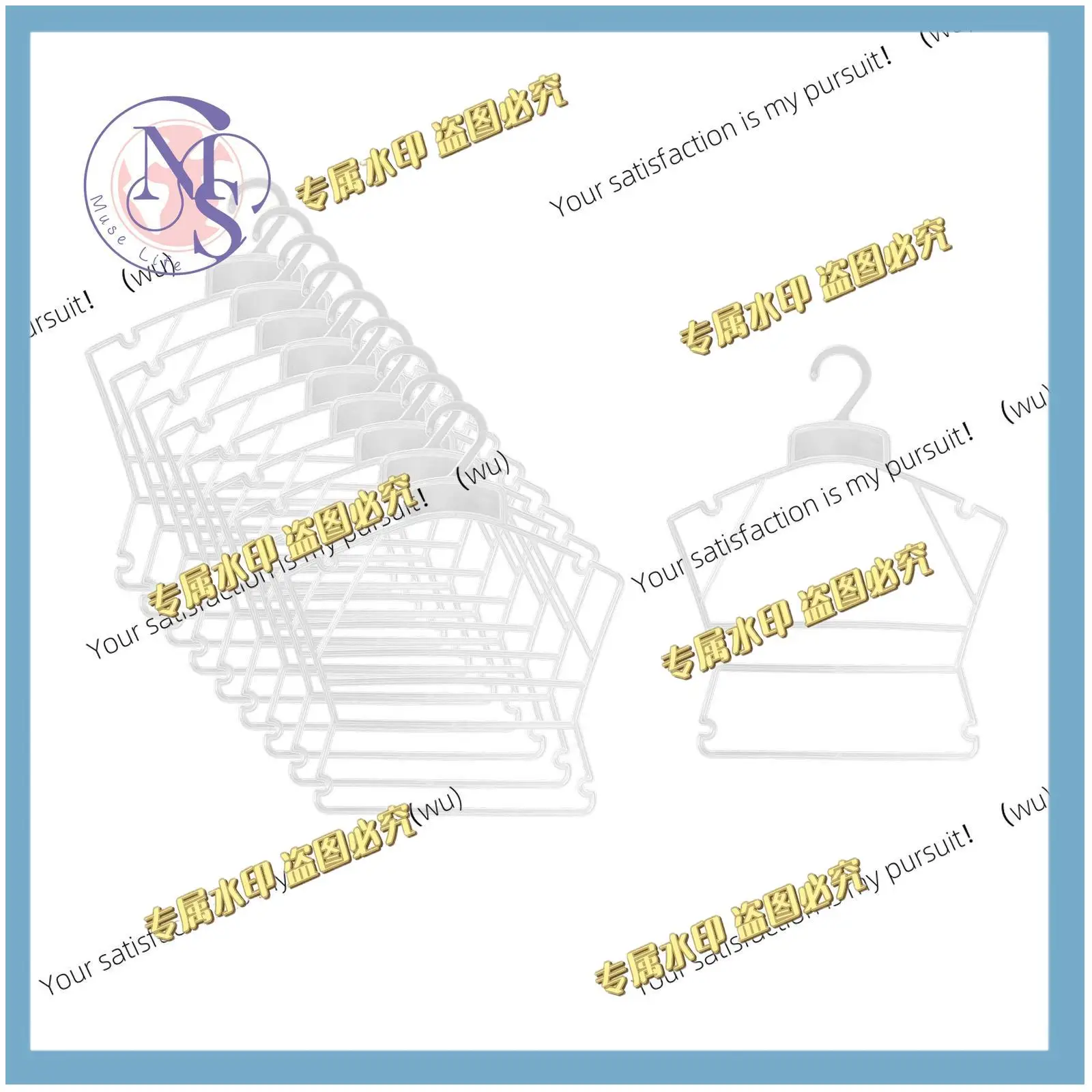 10Pcs Swimwear Hangers Organizer Storage Bathing Suit for Dress Coat Drying