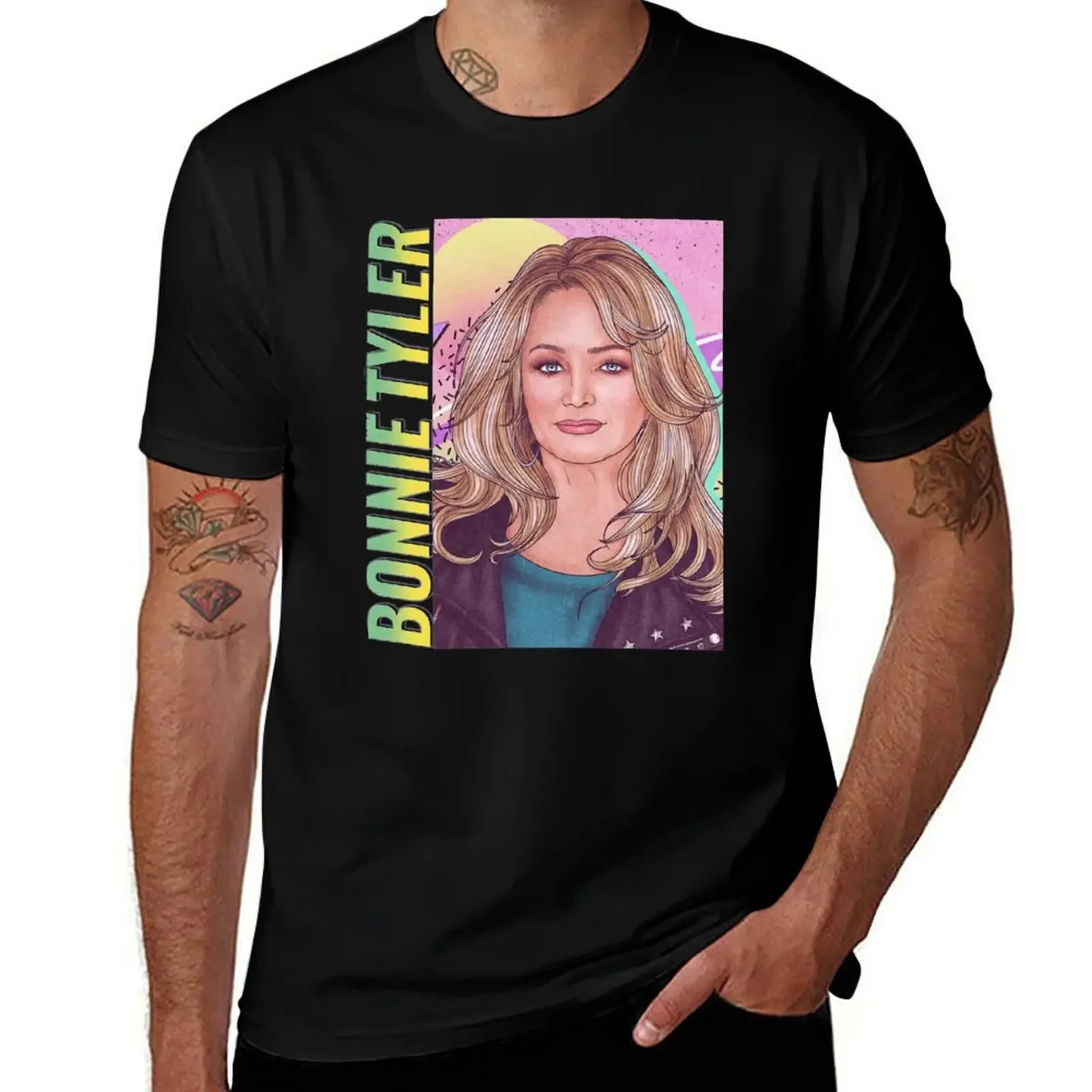 Bonnie Tyler T-Shirt topping plus sizes custom t shirt mens shirts graphic tee