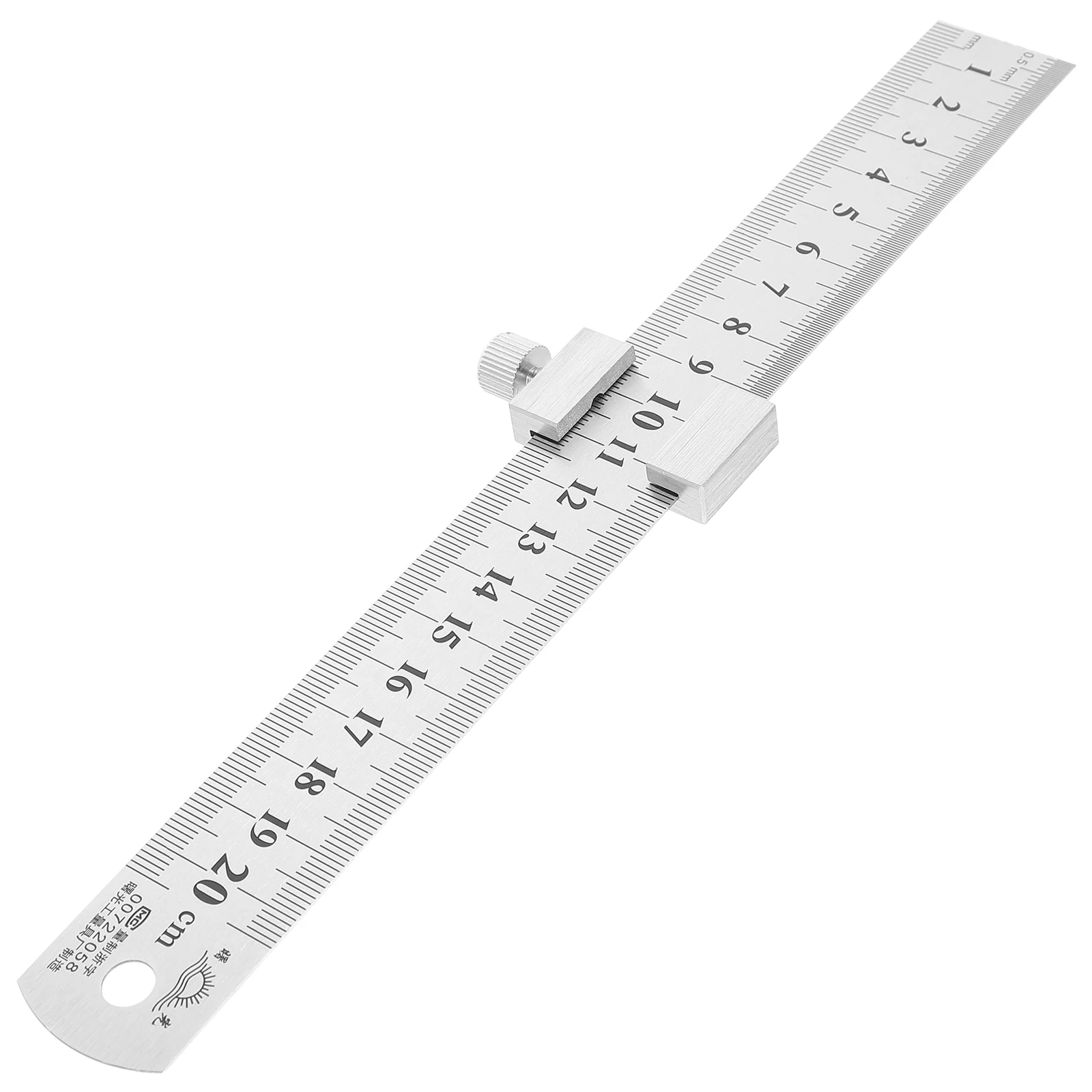 

Thickened Steel Plate Ruler Stainless Metric Measuring Tools For Cutting Carpenter Engineer Student School Office Home