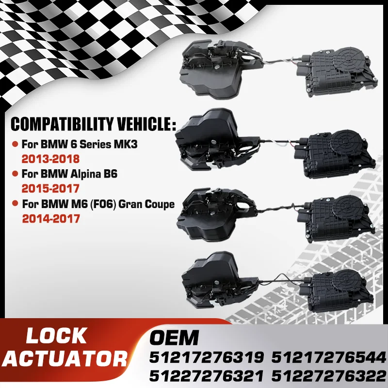 BMW 6シリーズ F06 MK3 BMW アルピナ B6 xDrive グランクーペ BMW M6 F06 グランクーペ 車用パワードアロックアクチュエーター ソフトクローズシステム