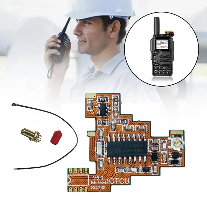 Y16A SI4732 V5.0 FPC Modification Module for Quansheng UV K5 K6 HF Shortwave Full Band Reception/Single Sideband Reception