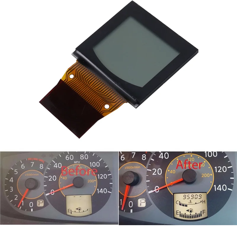 

AU63-3X Instrument Speedometer Cluster LCD Display Screen For Nissan Quest 2004 2005 2006 Dashboard Pixel Repair