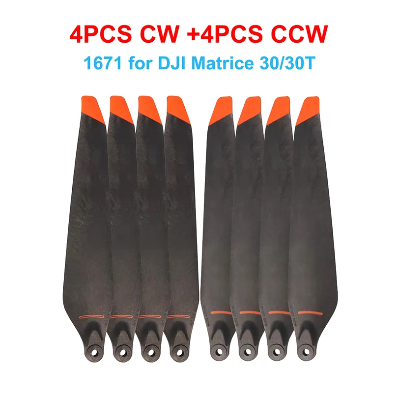 

For DJI Matrice 30 Series Folding 1671 Carbon Fiber Nylon Propellers M30 M30T 16inch Propeller Repair Accessories for DJI Drone