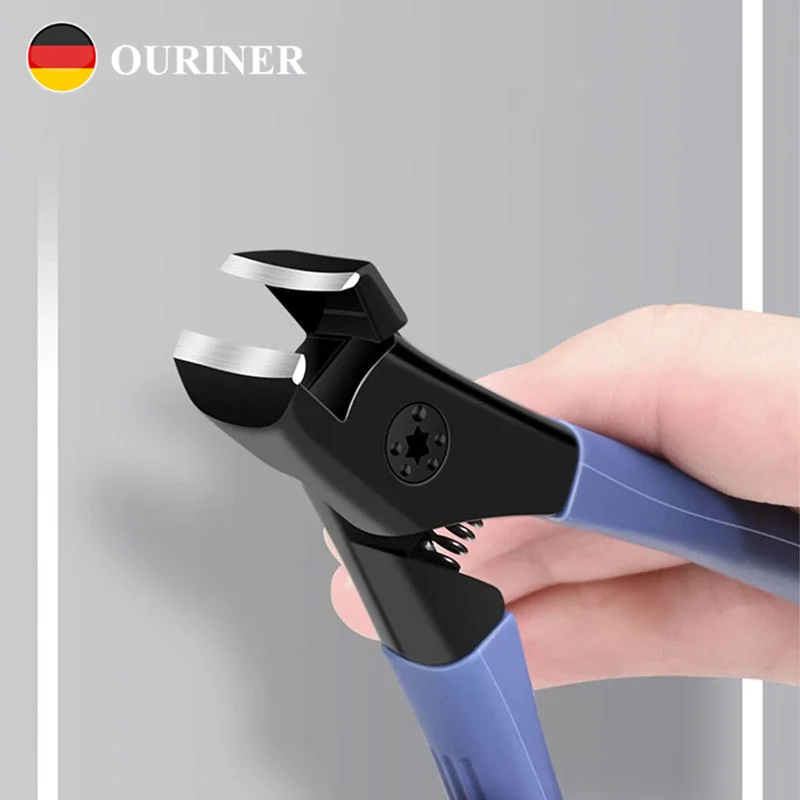 

2025 New Stainless Steel Nail Clipper with Ultra Wide Jaw Opening Portable Finger Nail Cutter