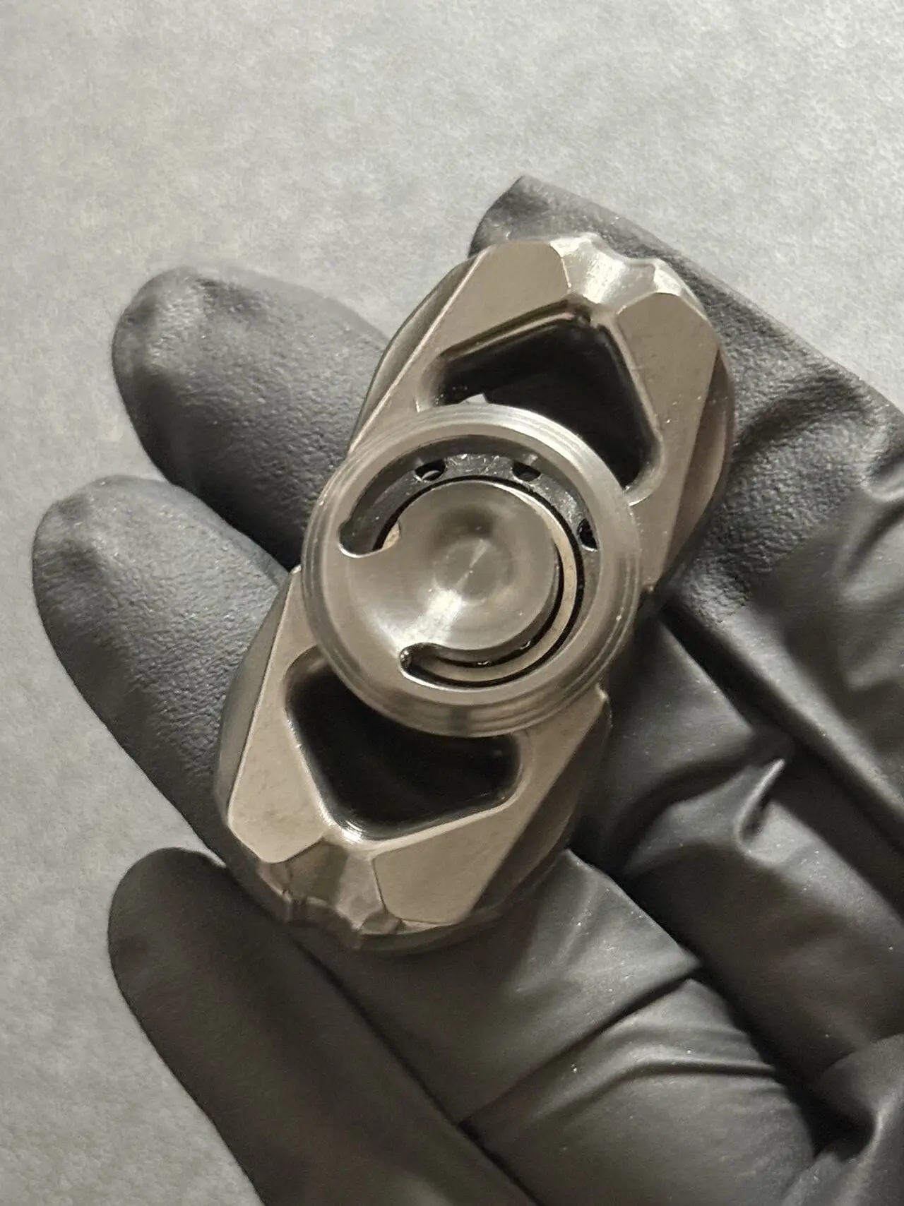 Used EDC Yolo Zirconium Small G Gyro Edc Is in Good Condition and Feels Good Sprocket Fidget Spinner