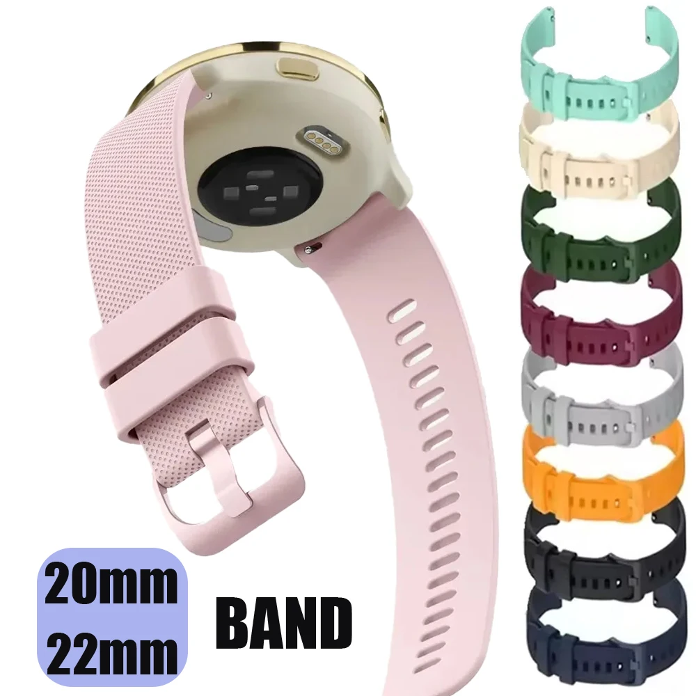 22mm 20mm Silikonarmband für Amazfit Bip Max 6 5/Balance 3 Atmungsaktives Armband Zubehör für Amazfit Active Max 3/T-Rex3 Pro 48mm