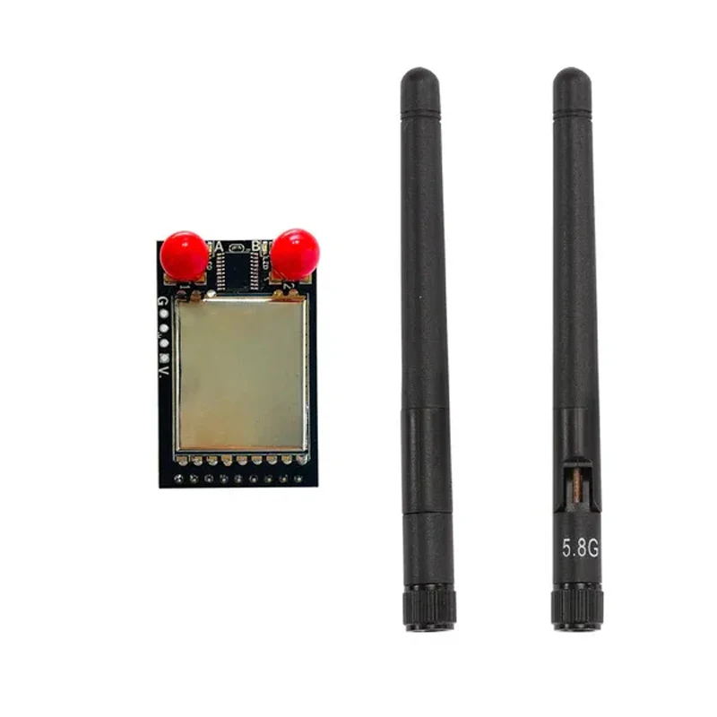 FPV 5.8G VRX Remote 40CH Video Receiver Dual Antenna Diversity Receiver Suitable for FPV Glasses Drone Accessories And RC Cars