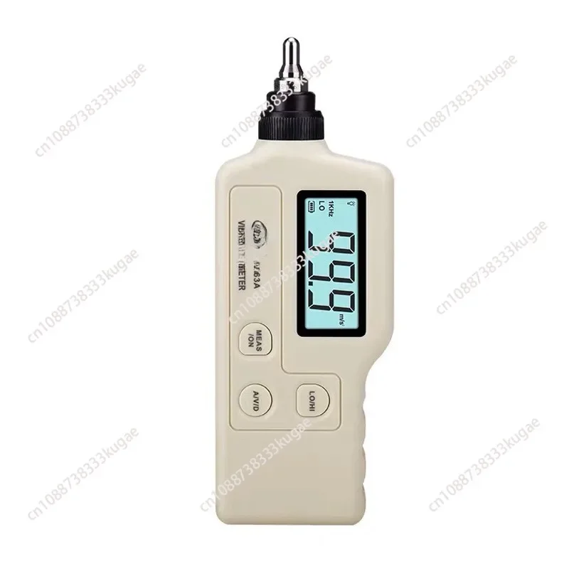 

Gm63a Vibration Measurer Portable High-Precision Handheld Seismograph Probe Vibration Tester Motor Detection