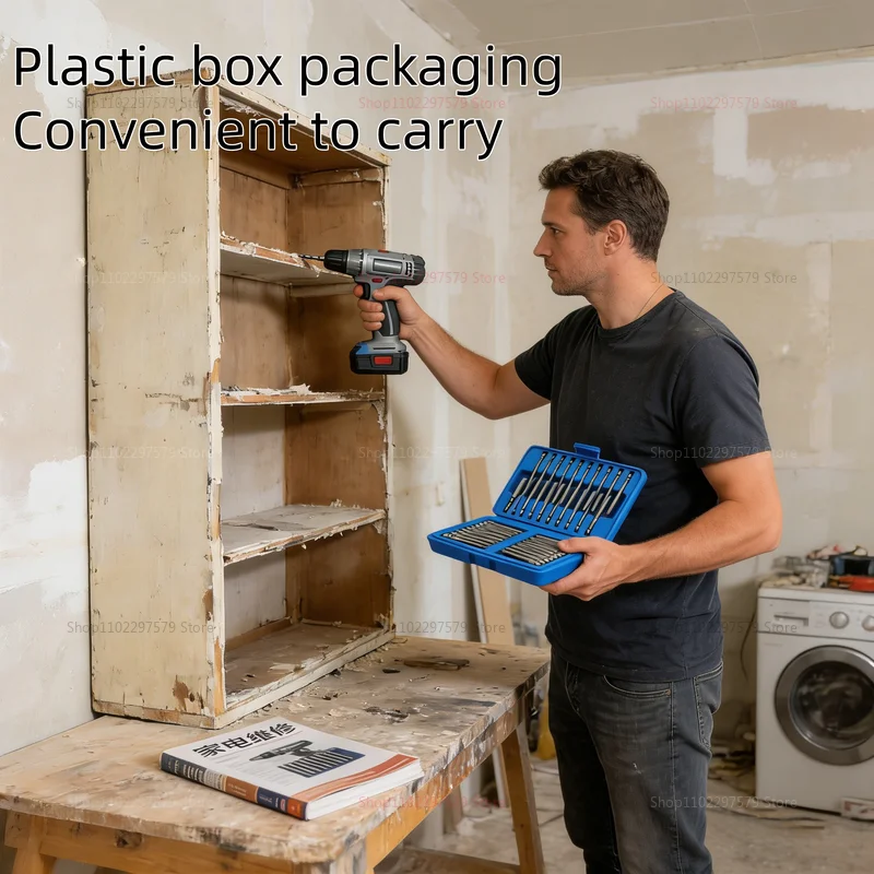 50/36 Pack 75mm Extra Long Magnetic Screwdriver Bits Set Includes Security Torx Star Hex Spline for Electronics DIY