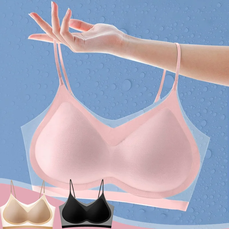 여성용 플러스 사이즈 쉐이핑 리프팅 브라, 스트랩이 있는 심리스 와이어프리 스트레치 요가 브라렛, 매끄럽고 흔적 없는 브라
