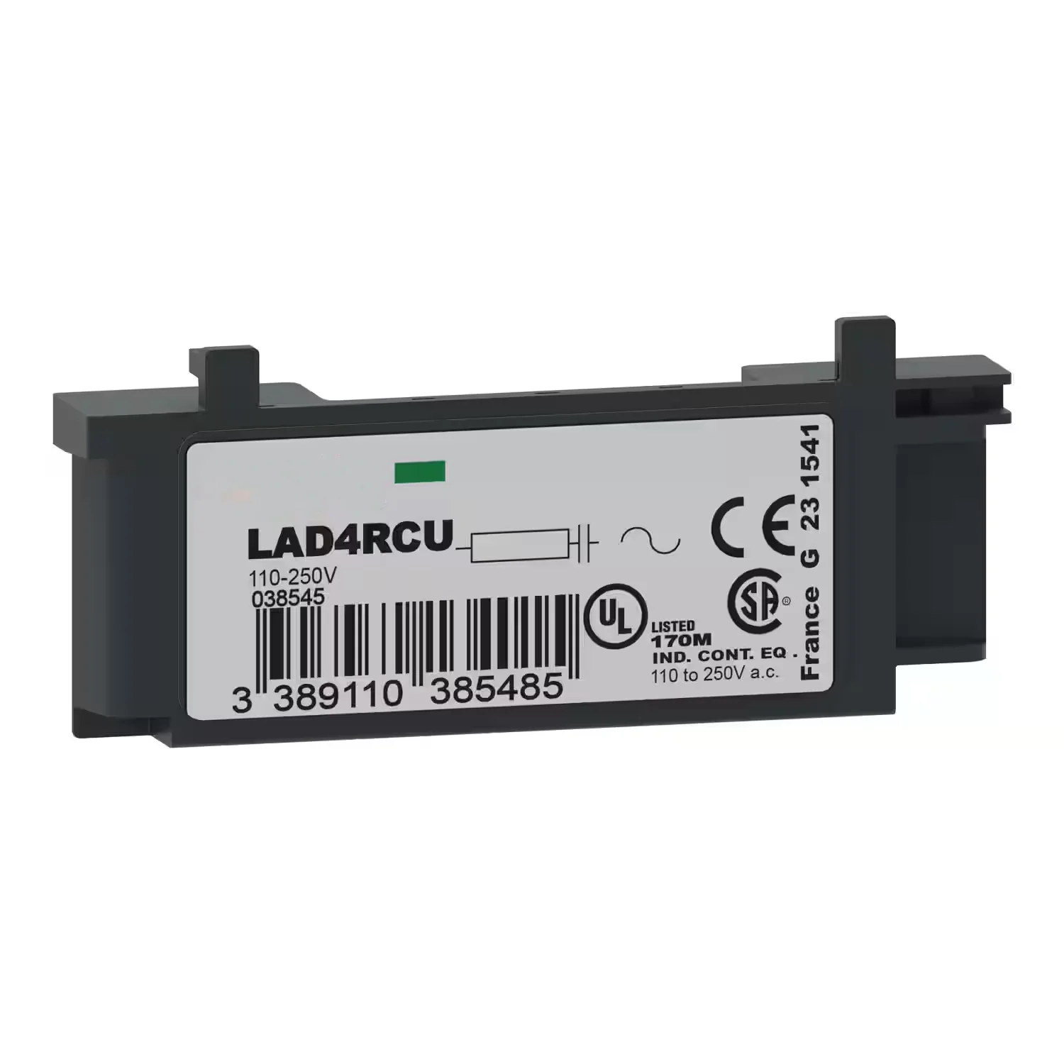 

Переходный подавитель LAD4RCU RC от 110 до 250 В переменного тока