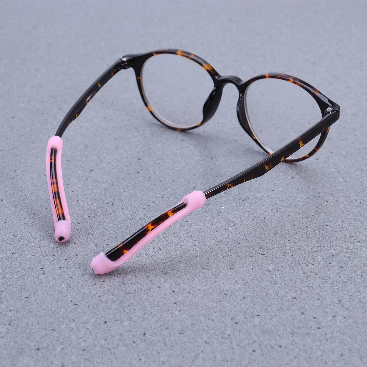 

5 пар силиконовых противоскользящих заушников для очков и солнцезащитных очков, 55 мм, для надежной фиксации, для взрослых, детей и пожилых людей, для ежедневного использования, водонепроницаемые