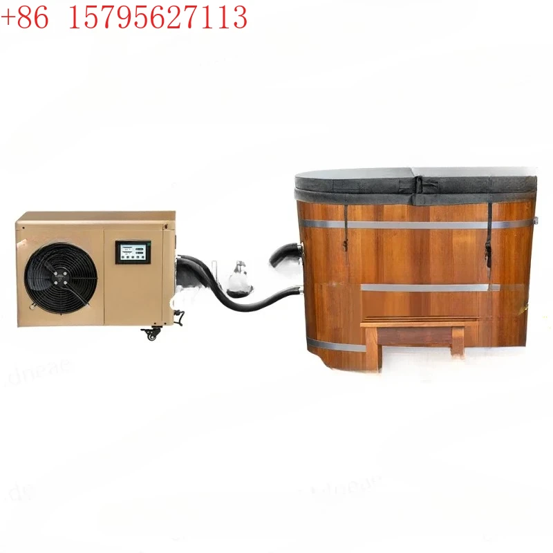 Новая резиновая древесина Dtyle, коммерческая бочка для ледяной ванны, ванна для холодного погружения, дерево опционально