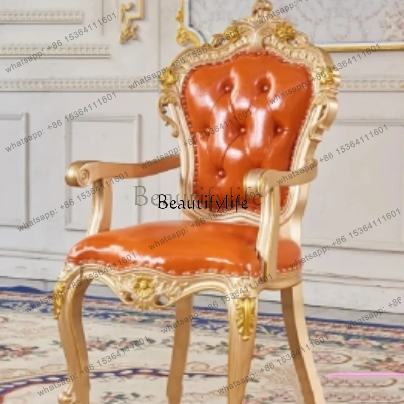 XX59Comfortable Adult Dining Chairs Modern Nordic Luxury Aesthetics High Quality Restaurant Chairs Unusual Lounge Stoel Furnitur