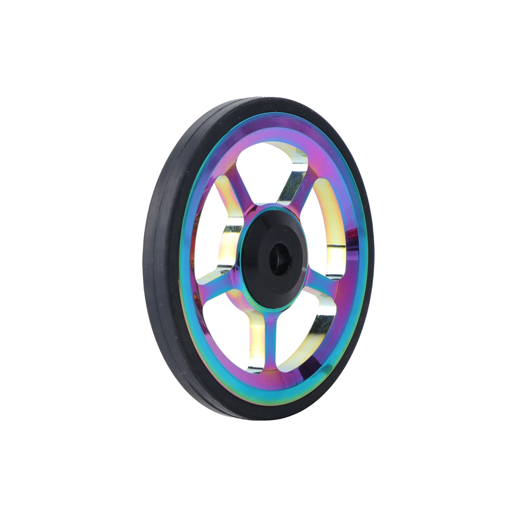 AliExpress HASSNS RECEVE 60MM Folding Bike Easy Wheel Bicycle Large  Easywheel Aluminum Alloy Modified Sealed Bearing Pushing Wheels For Brompton