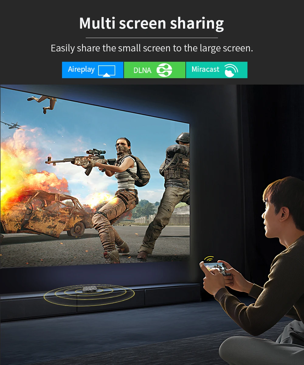 T95MAX Smart TV Box Android14.0 Allwinner H618 Dual Wifi 2.4G/5G 8K BT 64GB 128GB HDR10 Media Player Set Top Box Google Netflix