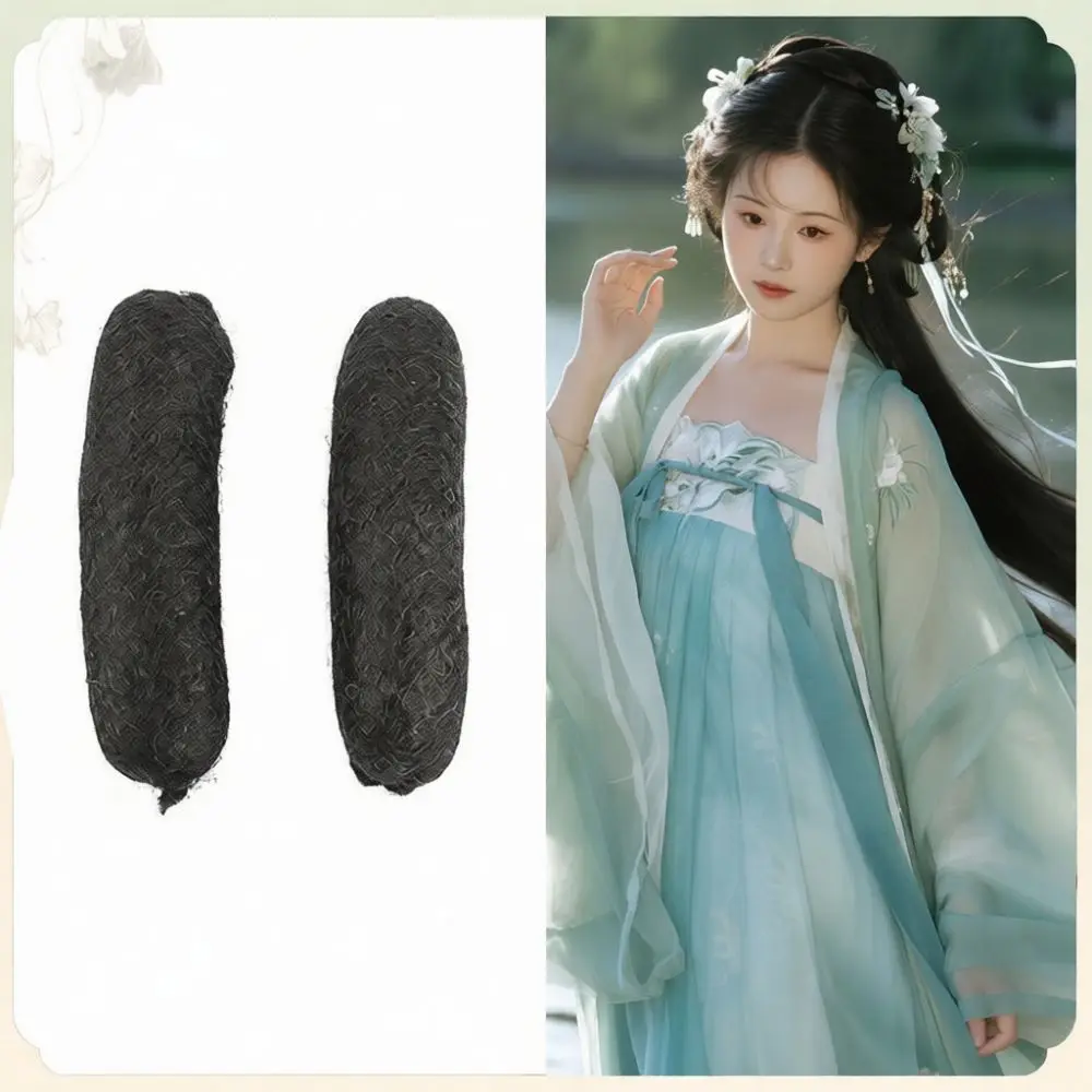 Ancient Costume Bun Styling Insert For Professional Cosplay Hair Flexible Volume Maker For Elegant Hanfu Look