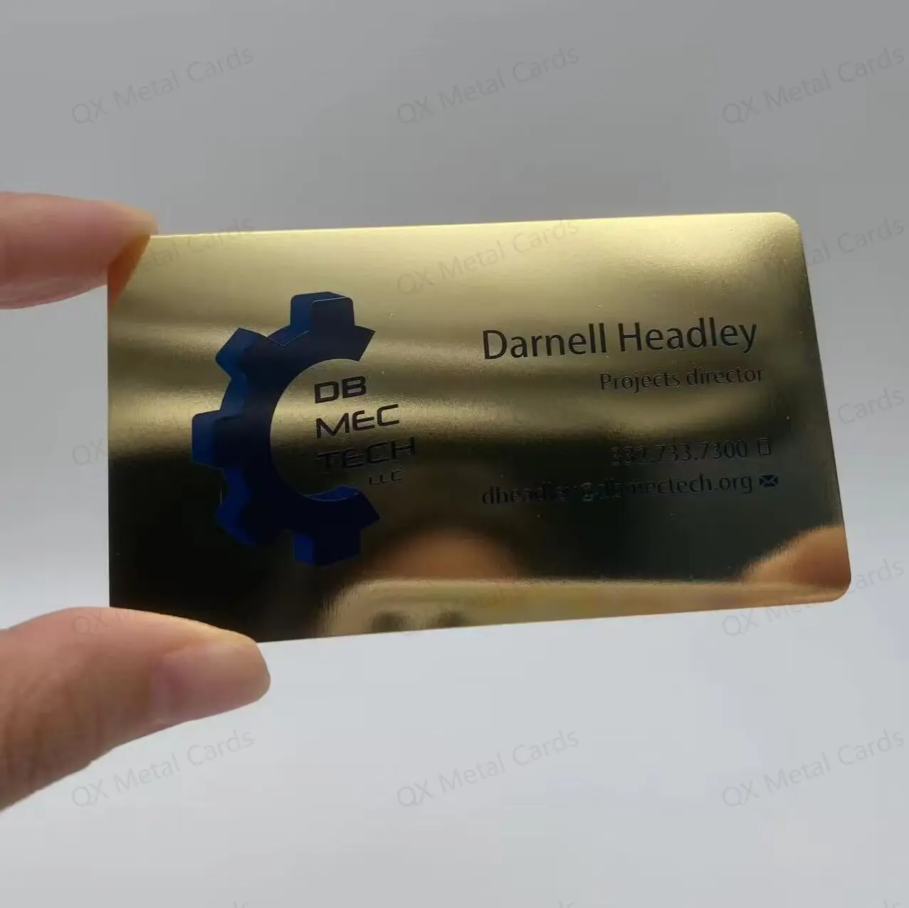 Metal Business Cards | Durable Stainless Steel Cards with NFC Integration, Custom QR Codes, & Personalized Engraving
