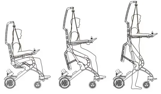 Robotic Rehabilitation Therapy Equipment Knee Rehabilitation Equipment Walking rehabilitation training