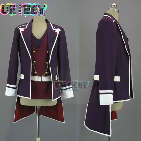 UETEEY COS Diabolik Lovers Sakamaki Reiji Cosplay Costume Halloween Anime Clothes Custom Size