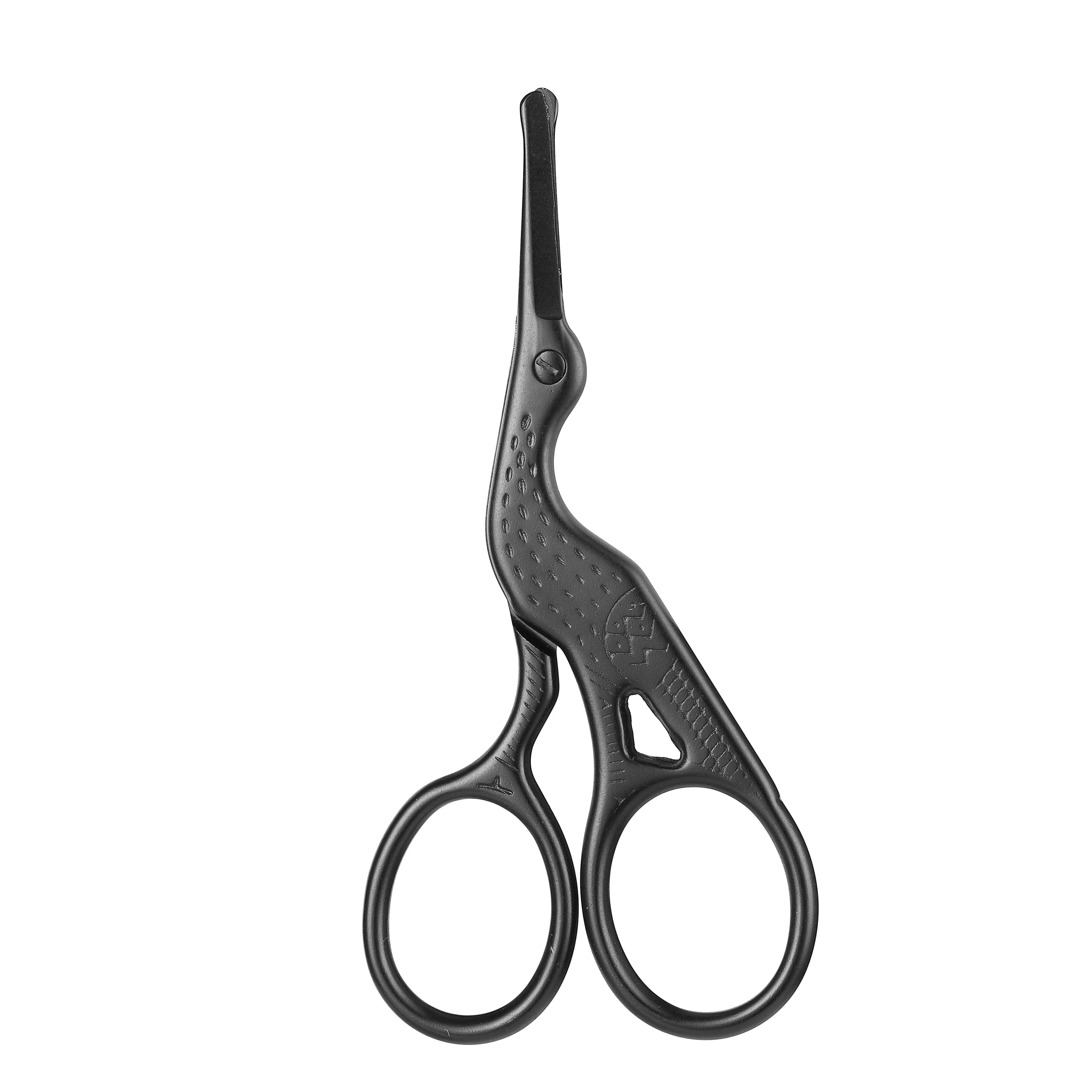 Ronde Kop Rvs Neus Haar Schaar Ooievaar Type BeautySchaar Voor Wenkbrauwen Neus Haar Baard Oor Haar Wenkbrauw Schaar