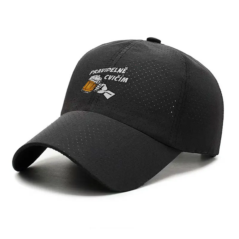 I Exercise Regularly Beer Mug Quick Dry Baseball Cap Casual Outdoor Hat for Beer Lovers