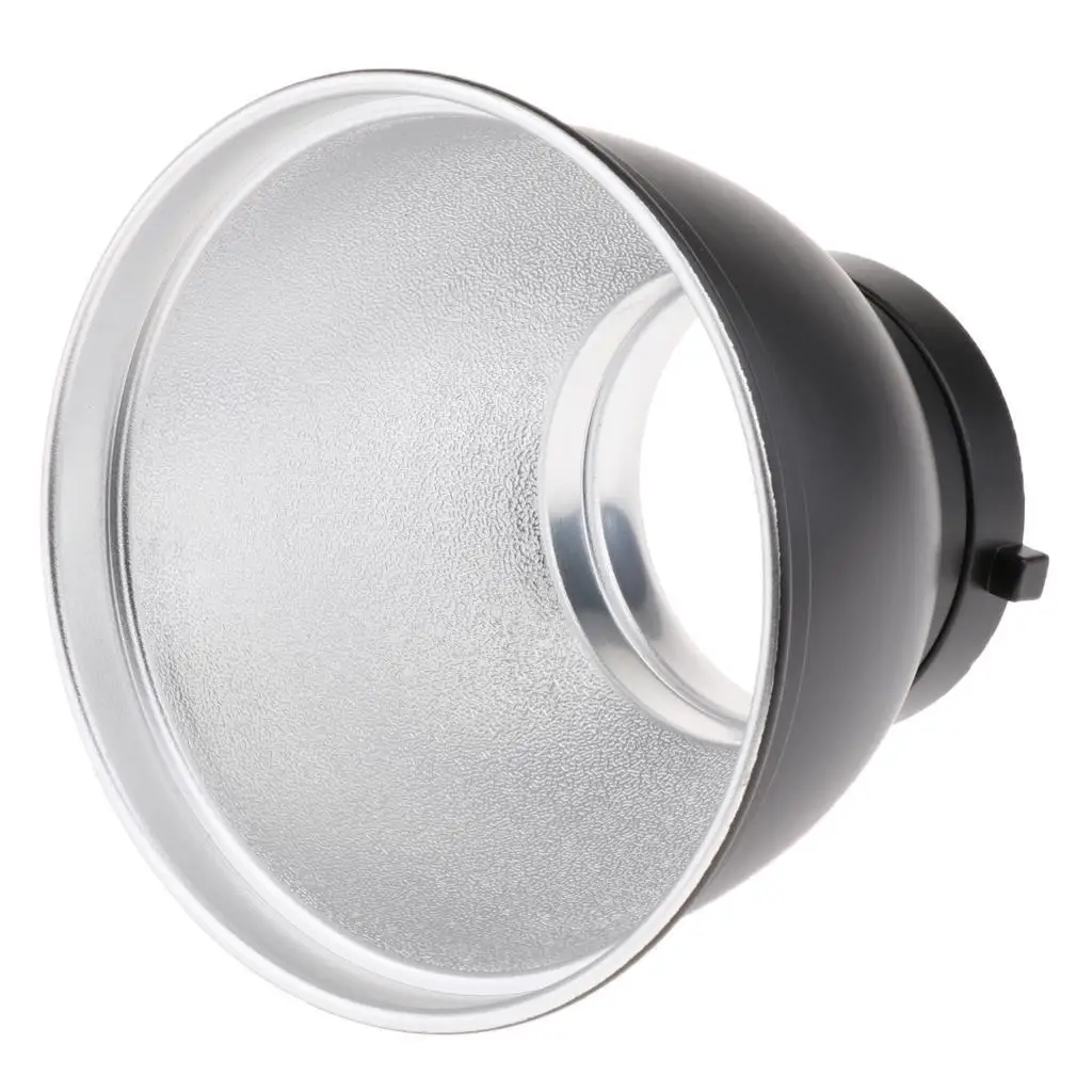 7 inch Round Reflector Diffuser Lamp Shade Dish for Bowens Mount Flash Speedlite Studio Lighting Reflector Lighting Scenarios