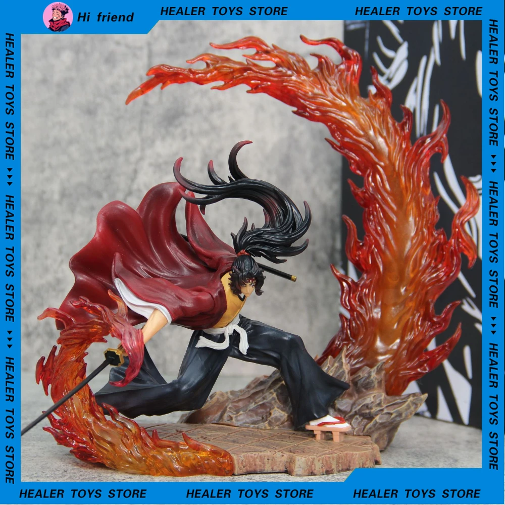 

Anime Demon Slayer Glow Figure Kokushibo Tsugikuni Yoriichi Kimetsu No Yaiba Figure Kamado Tanjirou Action Figure PVC Model Toys