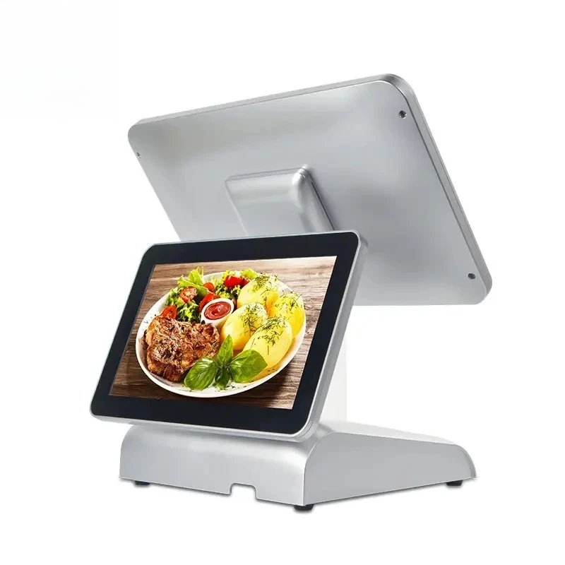 

All-in-one Dual Screen Touchable Sale Electric Cash Register Machine Pos System Windows 10 Win 7 Android