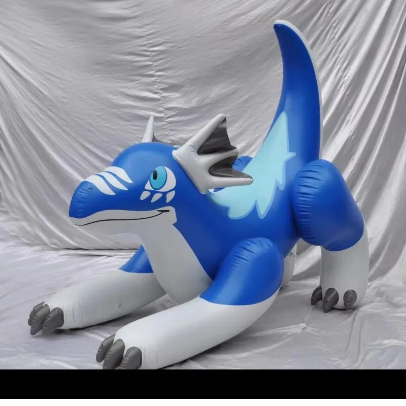 Factory Wholesale Custom Cartoon Animal Inflatable Toys PVC Inflatable Dragon for Sales