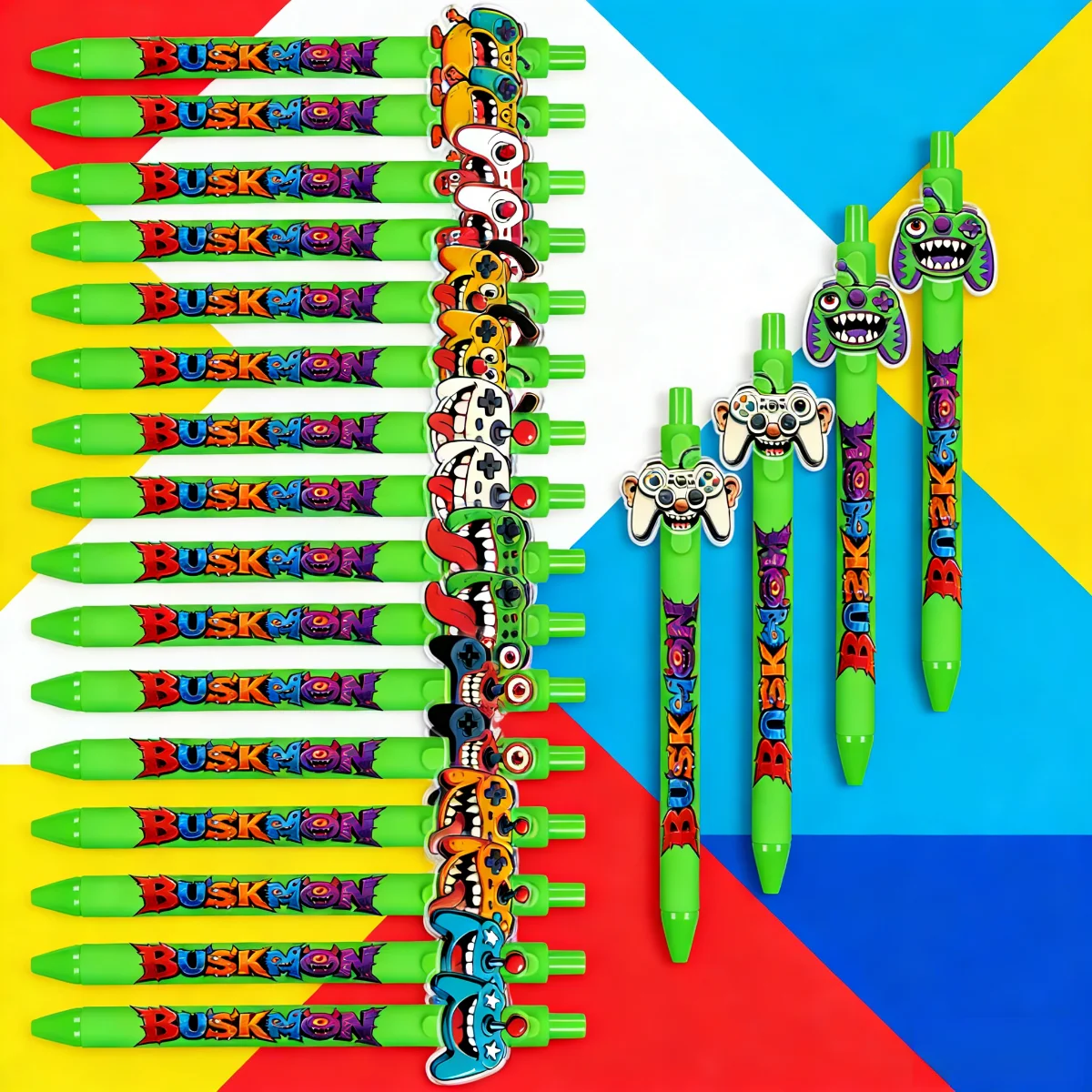 10PCS/20PCS Monster Game controller element Ballpoint pen, special pen and stationery gift for horror game enthusiasts