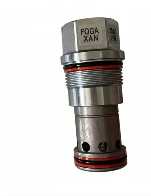 FQGA‑XAN Thread‑In Cartridge Flow Fuse Valve, Fixed‑Orifice Hydraulic Control Insert for Heavy‑Duty Hydraulic Equipment
