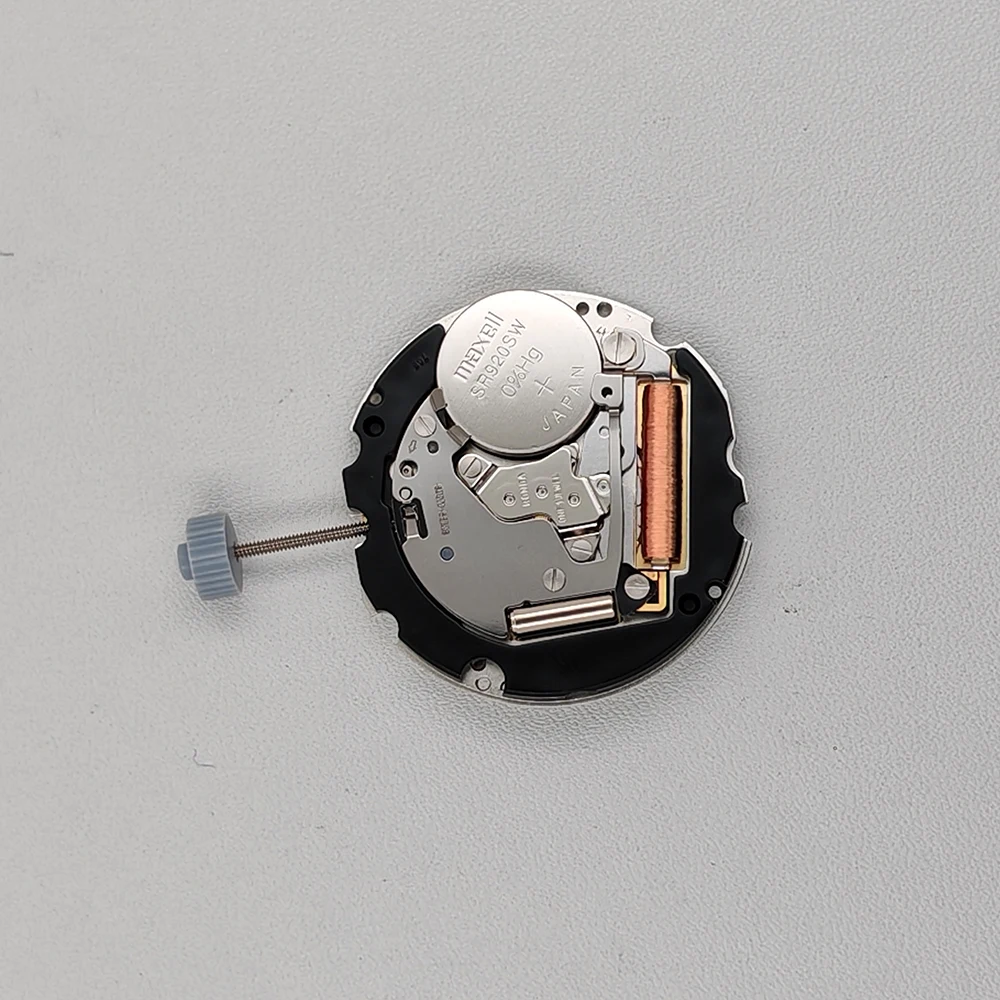 Genuine Ronda Quartz Movement 705 705-6H White Datewheel at 6H O'clock Standard 3 Hands Quartz Watch Mechanism Battery Included