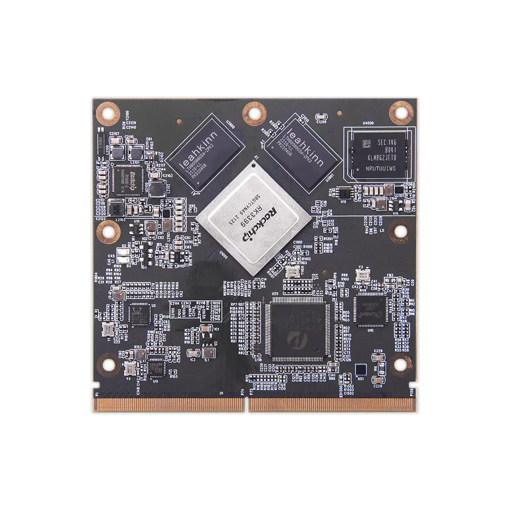 2G LPDDR4 16G EMMC Low Cost Embedded Linux Development Board Rockchip RK3399S With Mali-T860 GPU And Gigabit Ethernet