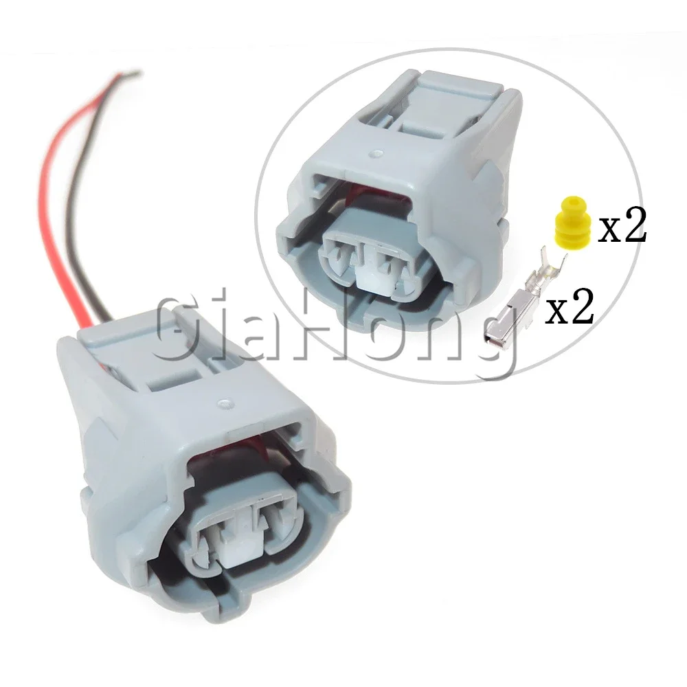 

1 Set 2 Ways Parts 7283-8220-30 AC Assembly Car Rain Wiper Plug Waterproof Socket Automobile Sealed Connector For Nissan Teana