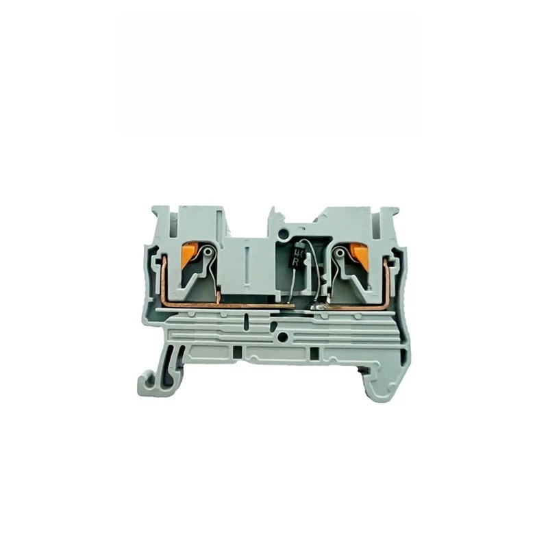 PT2.5DT diode resistance spring terminal one in one out PT2.5-R1K terminal guide rail type