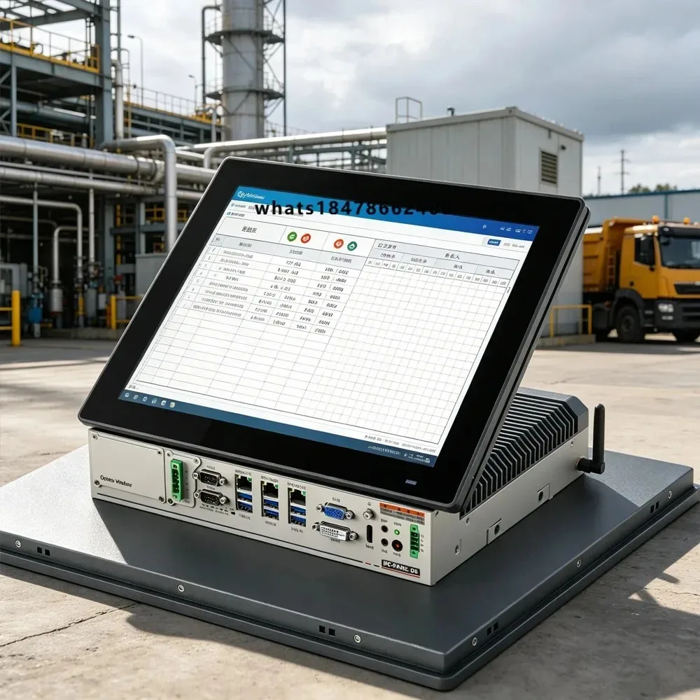 IP66 Waterproof Fanless Embedded 9-36V 21.5 Inch  Industrial Panel Pc