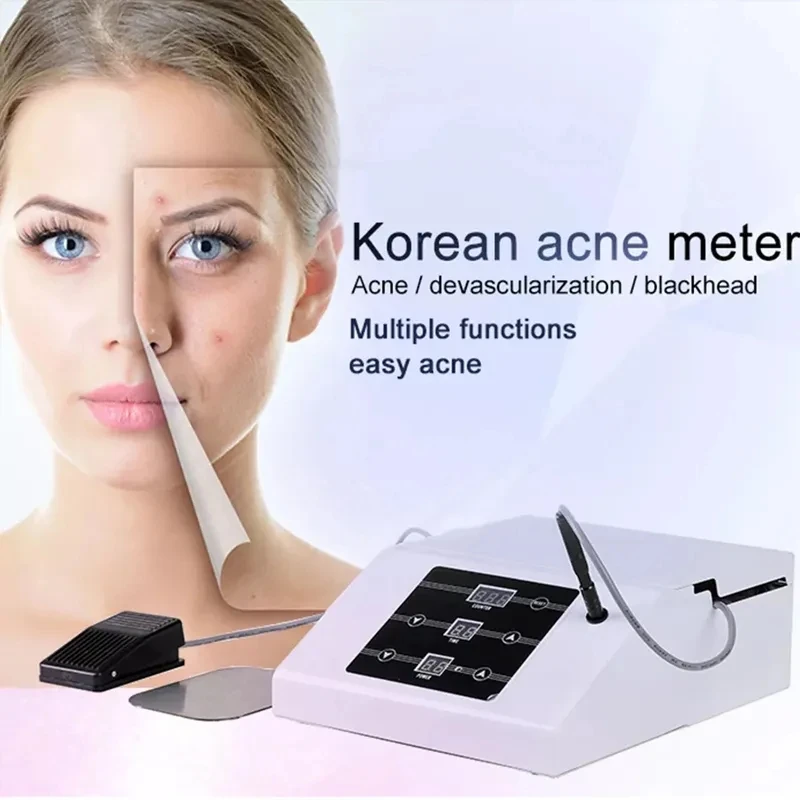 Portable Korea Technology Acacia Acne Treatment Device Professional Acne Removal Machine Shrink Pores Remove Blackhead Skin Care