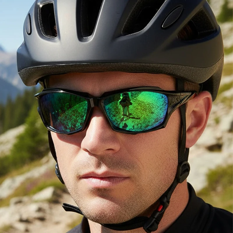 Neue Sport-Fahrradbrille, modische Sonnenbrille für Männer und Frauen, Sonnenschutz, polarisierte Sonnenbrille 337