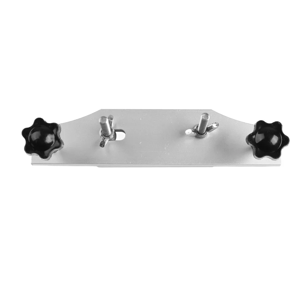 Metal+Wood Guitar Bridge Clamp Silver Wrench Included Luthier Clamp Tool Bridge Repair Fixture Guitar Repair Maintenance