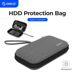 ORICO 2.5 Inch HDD Protection Bag Box For External HDD Power Bank Storage USB Hard Drive Disk Cable Earphone Multifunction Bag