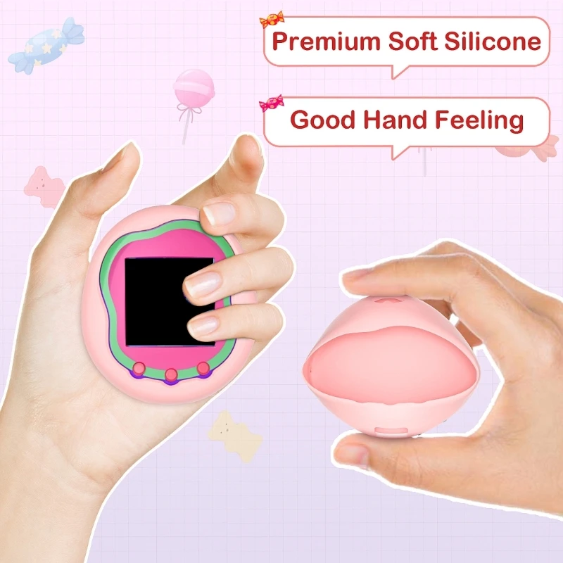 B2EB Virtual Pet Machine Protective Cover Silicone Protector Case for Tamagotchi Uni